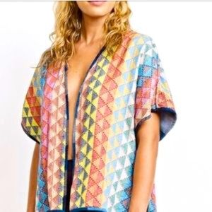 Ace & Jig Genevieve Cardigan. Reversible. Size M
